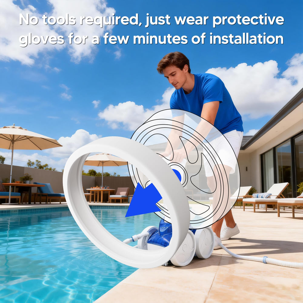 Funmit C10 tire replacement for Polaris pool cleaner