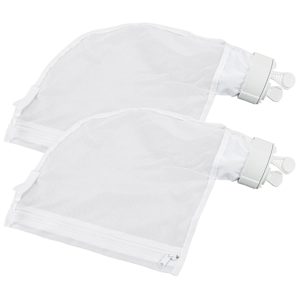 Funmit Pool Spa Zippered Bags for Polaris 280 and 480, white color