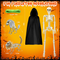 Furry dog skeleton included in the Askill bundle