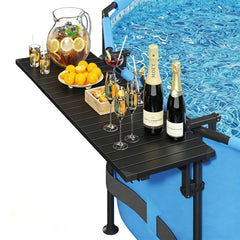 Future Way Poolside Bar front view with black finish