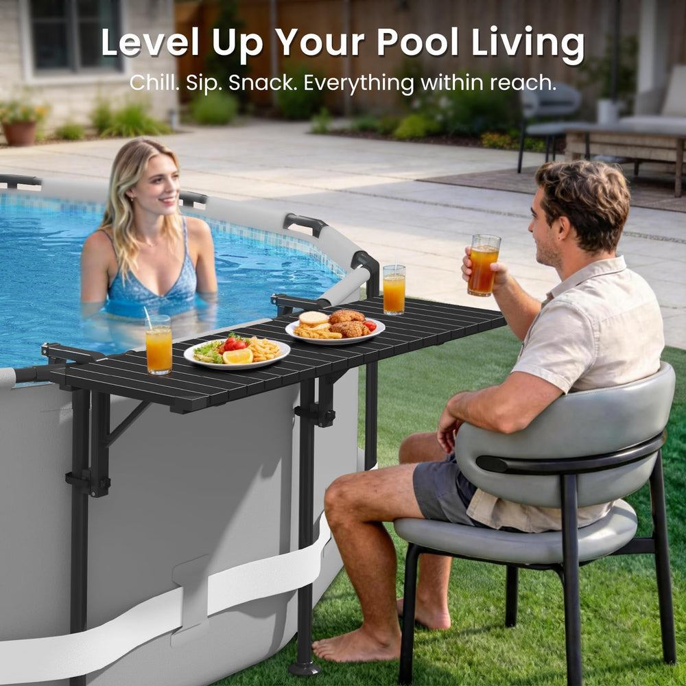 Future Way Poolside Bar side view showing stability