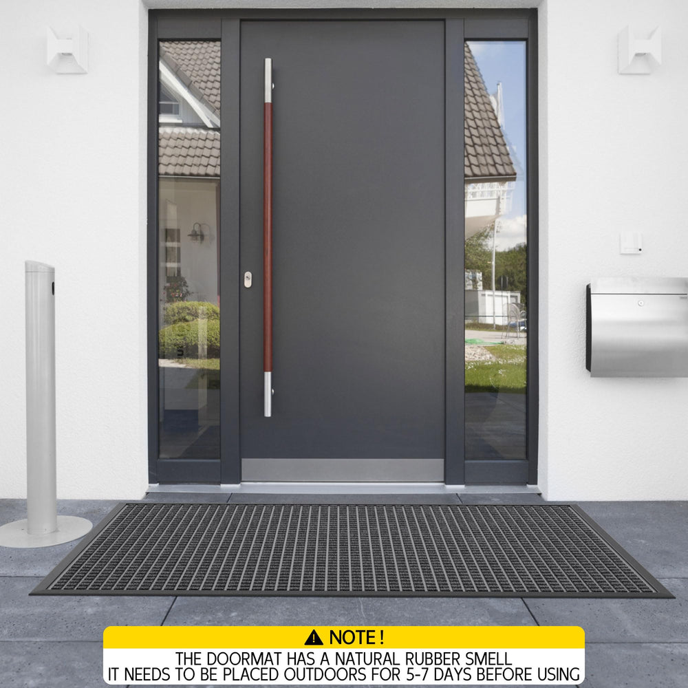 Futurwit doormat under rainy conditions