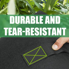 FVOTNW grow bags in garden with vegetables