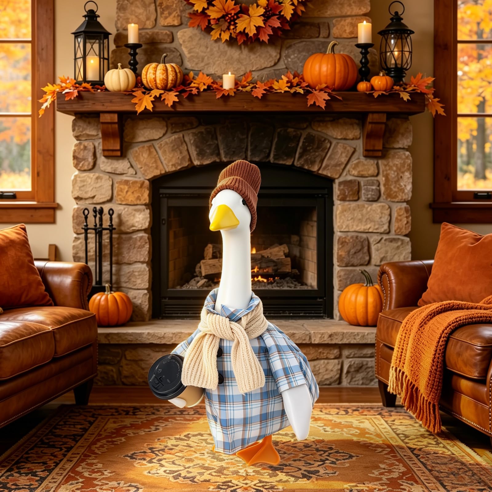 FYSUIMU coffee cup accessory included with goose costume