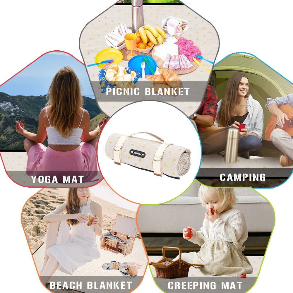 G GOOD GAIN Picnic Outdoor Blanket packaging