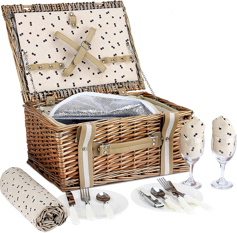 G GOOD GAIN waterproof picnic blanket spread on grass