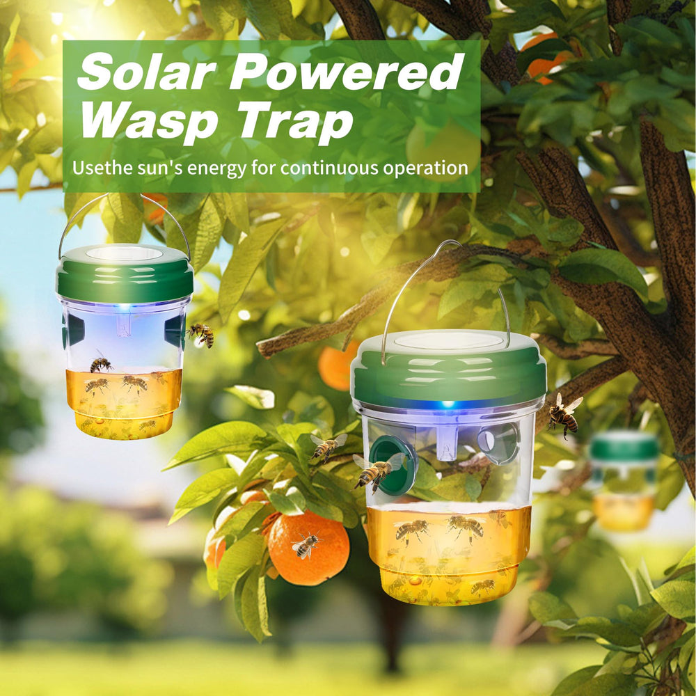 G-Jyuncyou wasp trap showing waterproof design