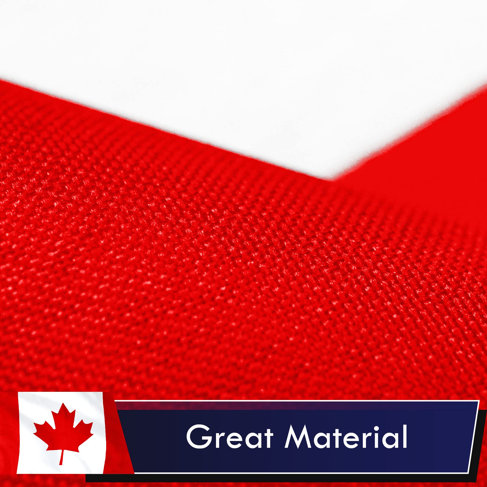 G128 Canada Flag displayed outdoors on a flagpole