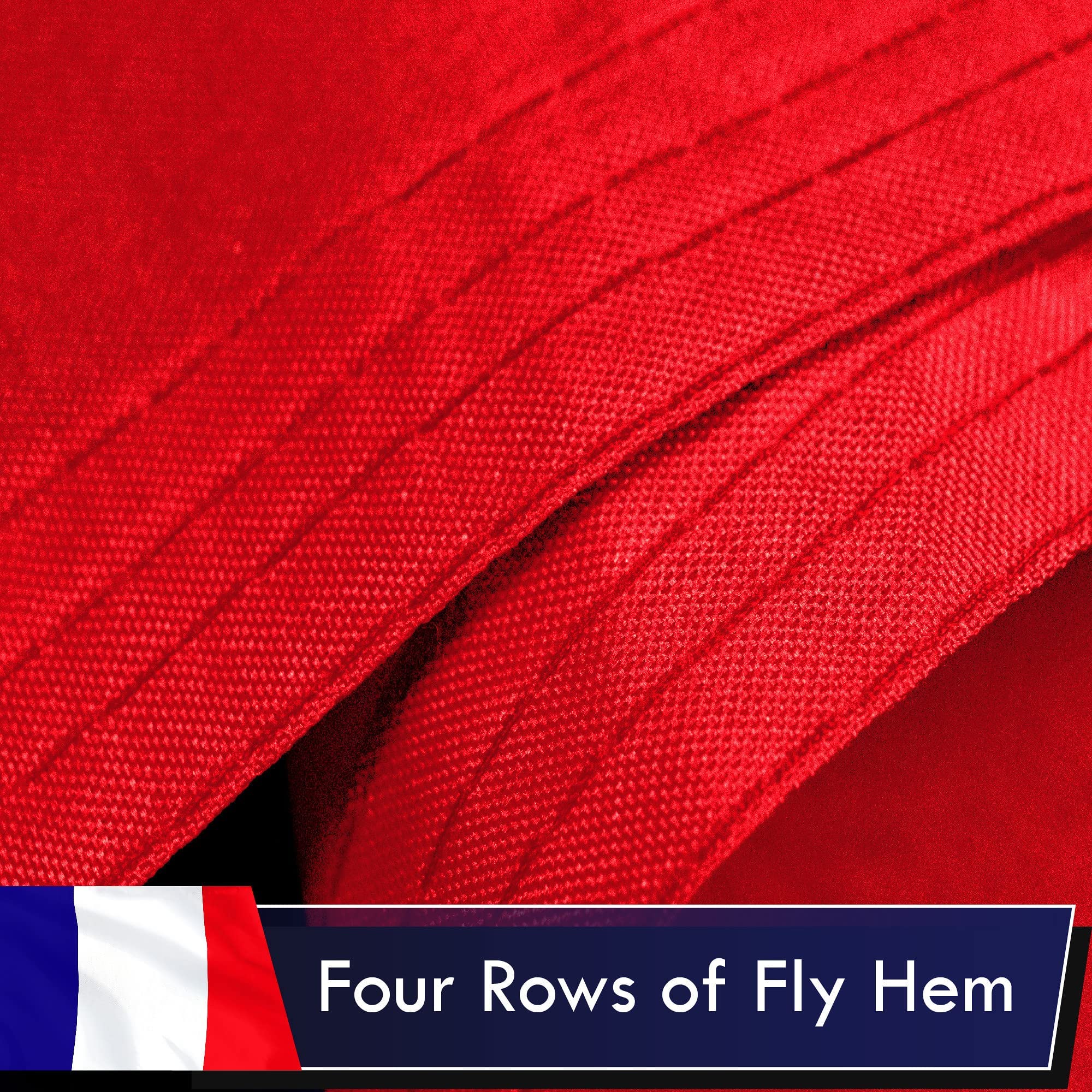 G128 France French Flag displayed outdoors