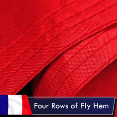 G128 France French Flag displayed outdoors
