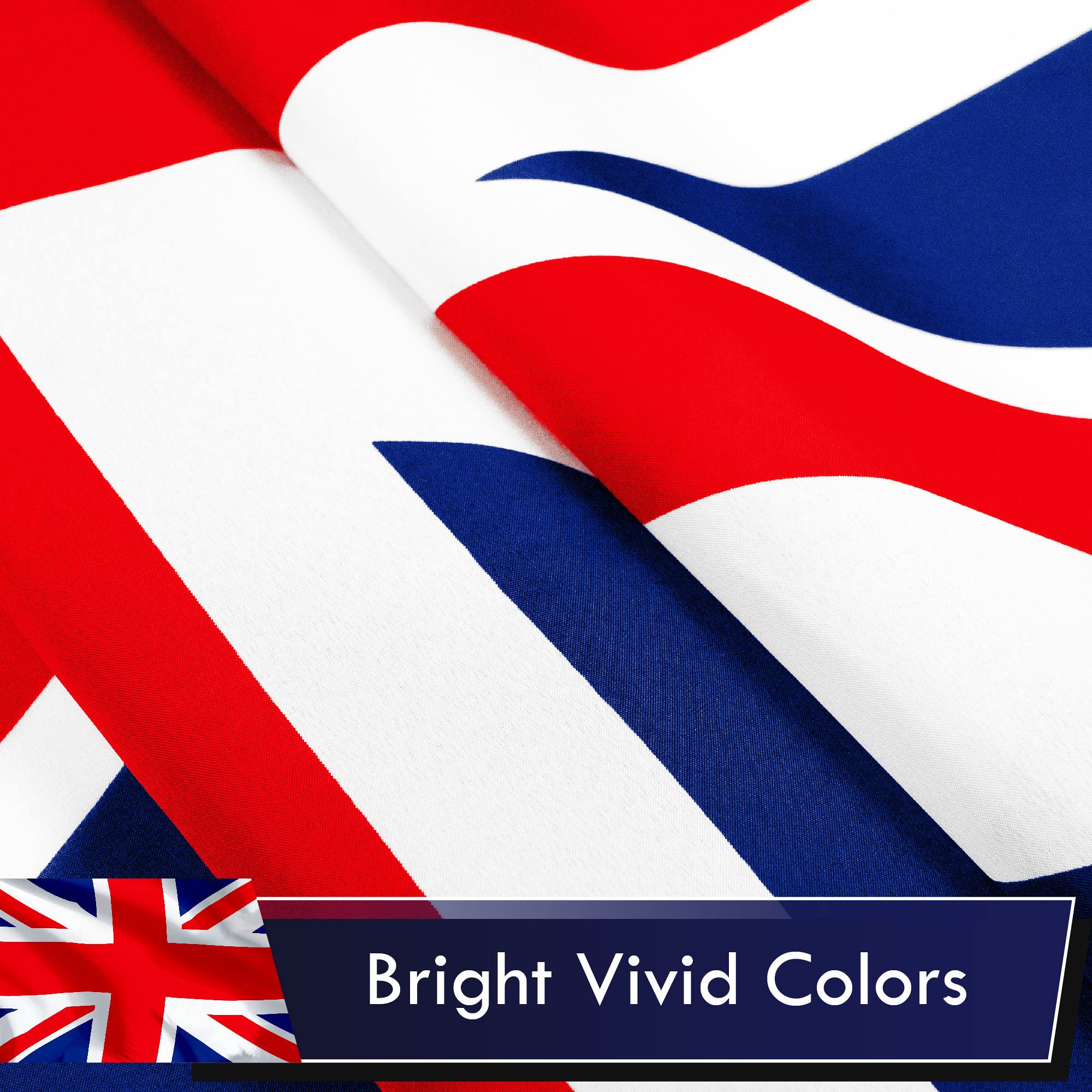 G128 United Kingdom Flag displayed indoors