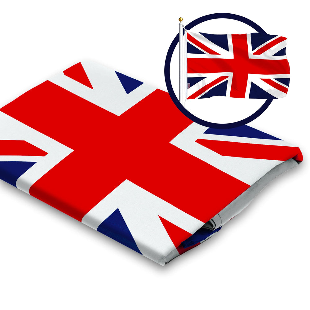 G128 United Kingdom Flag with vibrant dye-sublimated print