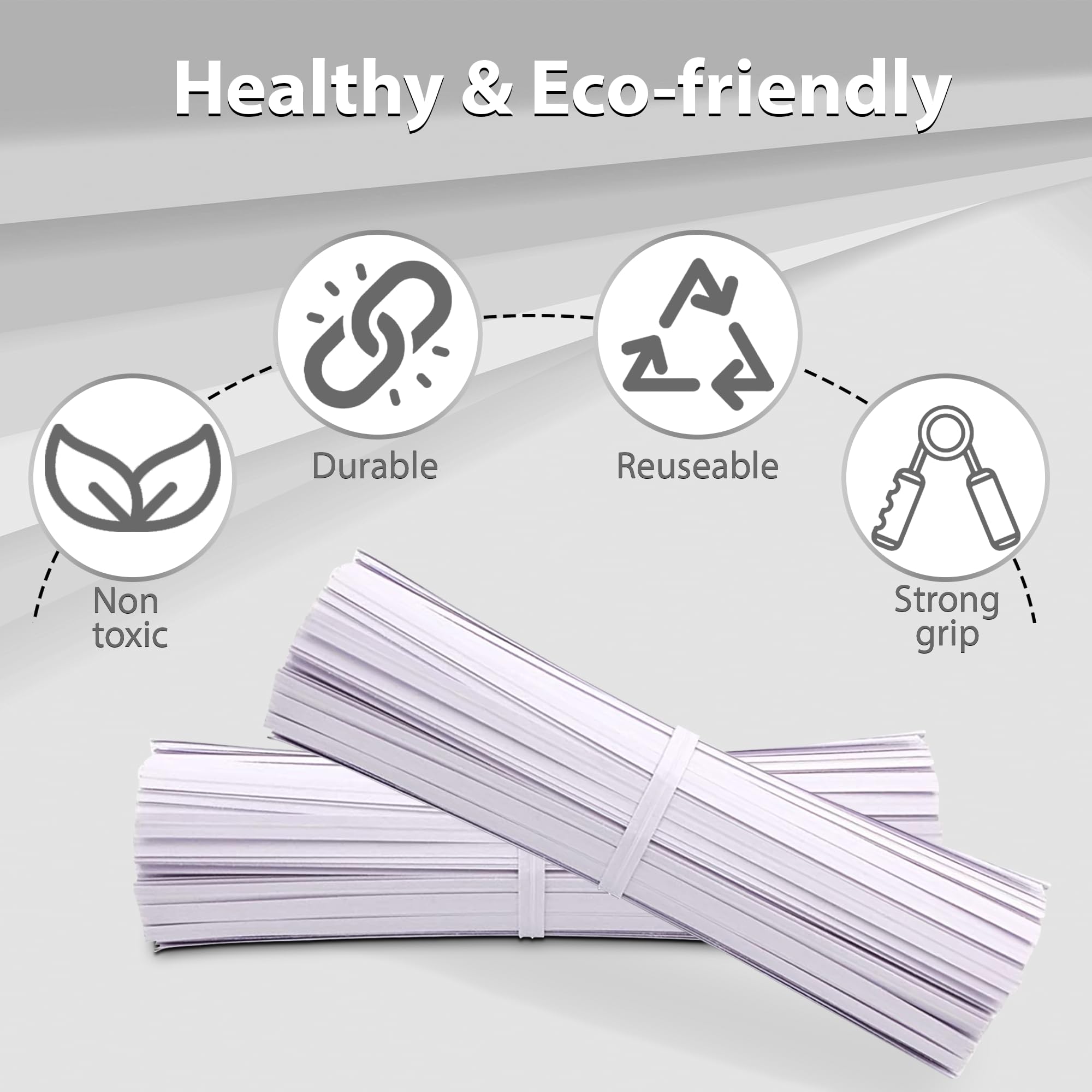 Gadget Beyond twist ties in packaging for easy storage