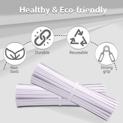 Gadget Beyond twist ties in packaging for easy storage
