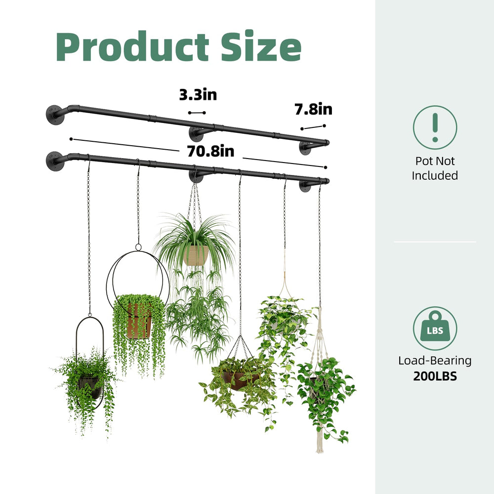 Galood Hanging Planters packed with mounting hardware
