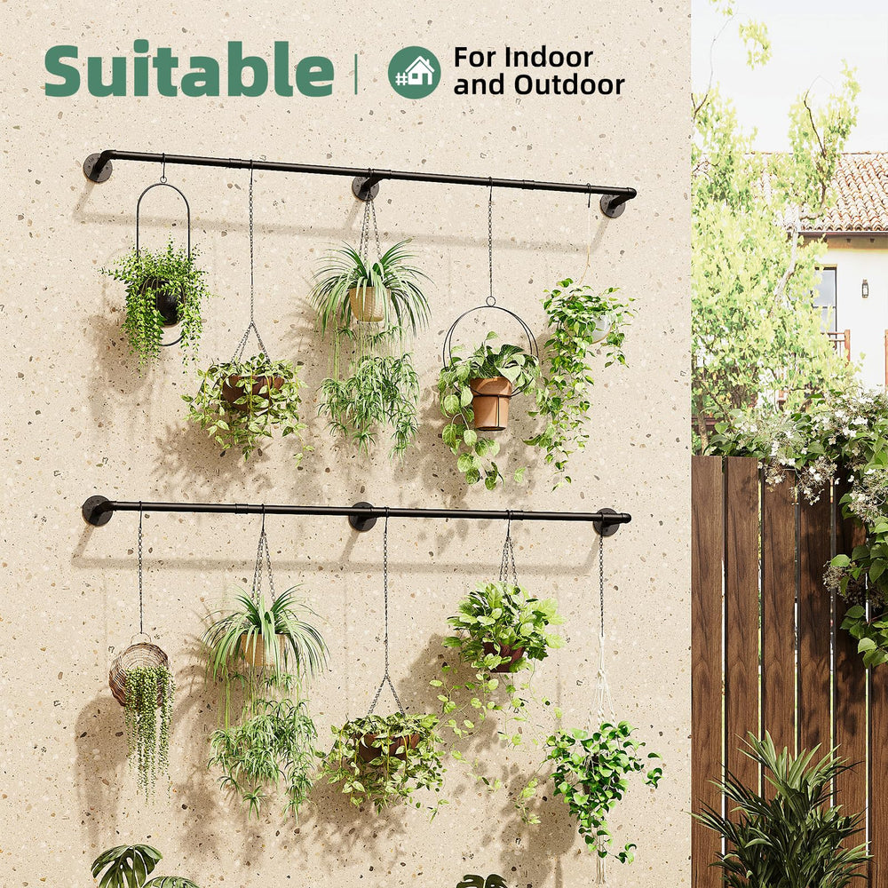 Galood Hanging Planters showcasing indoor plants