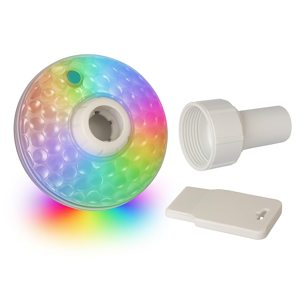 GAME Color-Changing Light front view with white finish