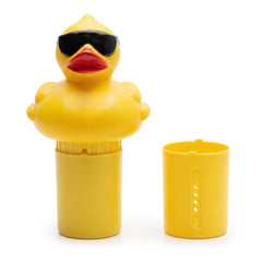 GAME Derby Duck Pool Chlorinator front view with yellow duck design