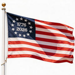 Gamiu 250th Anniversary USA Flag front view, 3x5 ft