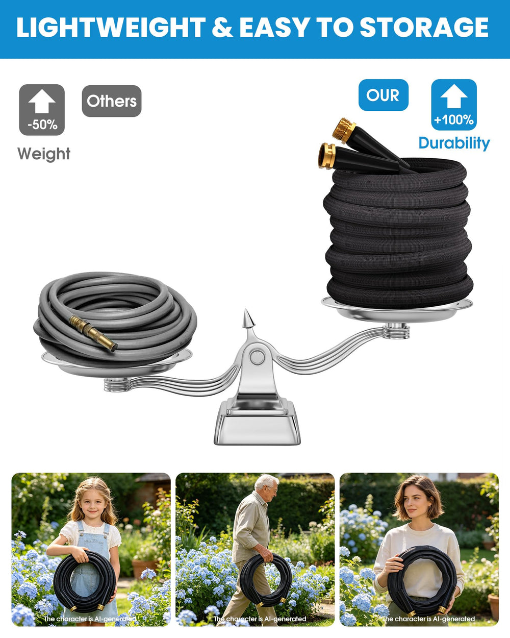 GAMSOD garden hose packaging