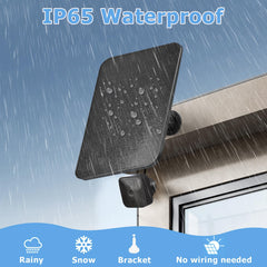 Ganjiuxingl Solar Panel for Blink Camera 4W Waterproof Charger