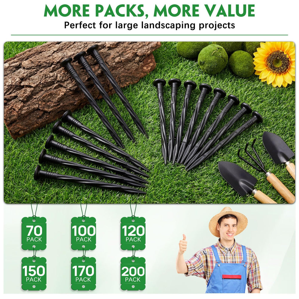 Garaook plastic landscape spikes packaging design