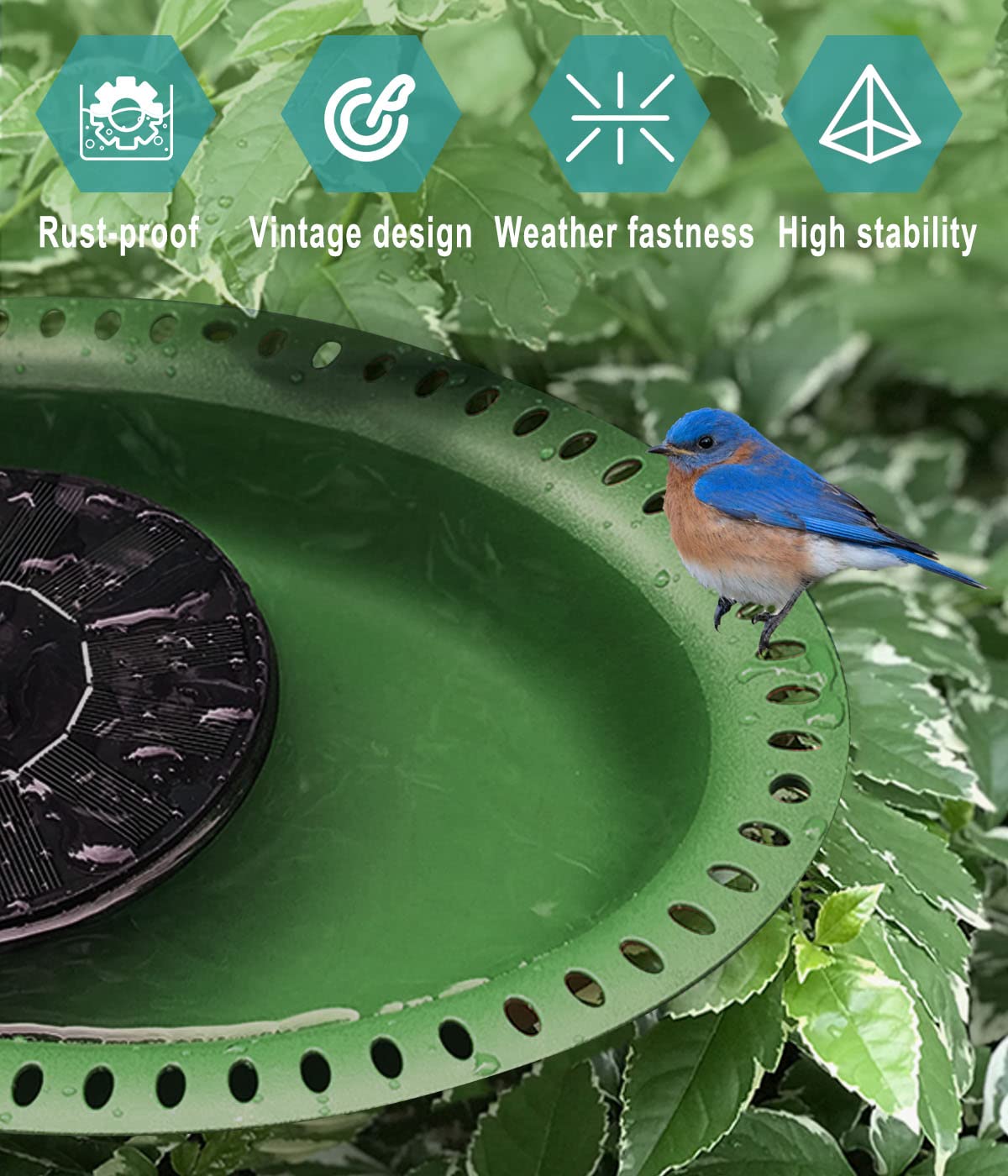 Garbuildman birdbath installation process