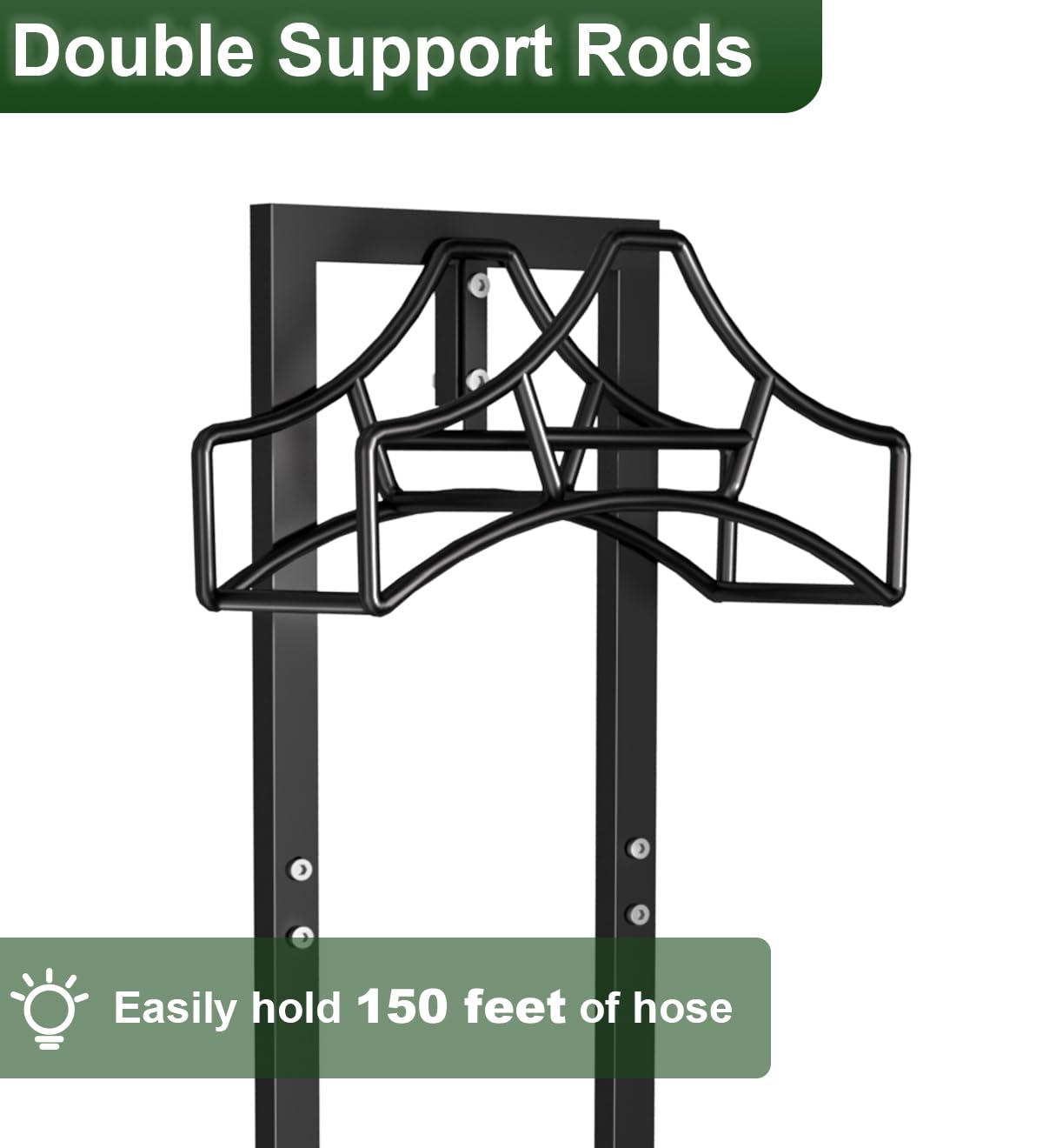 Garbuildman Garden Hose Holder assembly with wrench