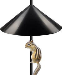Garbuildman Squirrel Baffle 19 inch diameter black design