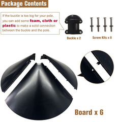 Garbuildman Squirrel Baffle side view showing glossy finish