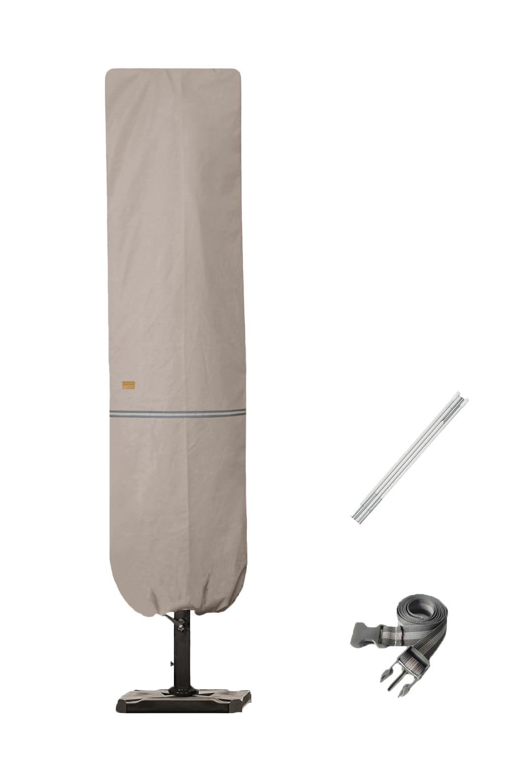 Garden Balsam Patio Umbrella Cover beige for 7'-11' and 15' umbrellas