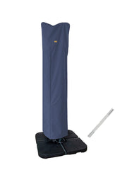 Garden Balsam Patio Umbrella Cover dark blue front view