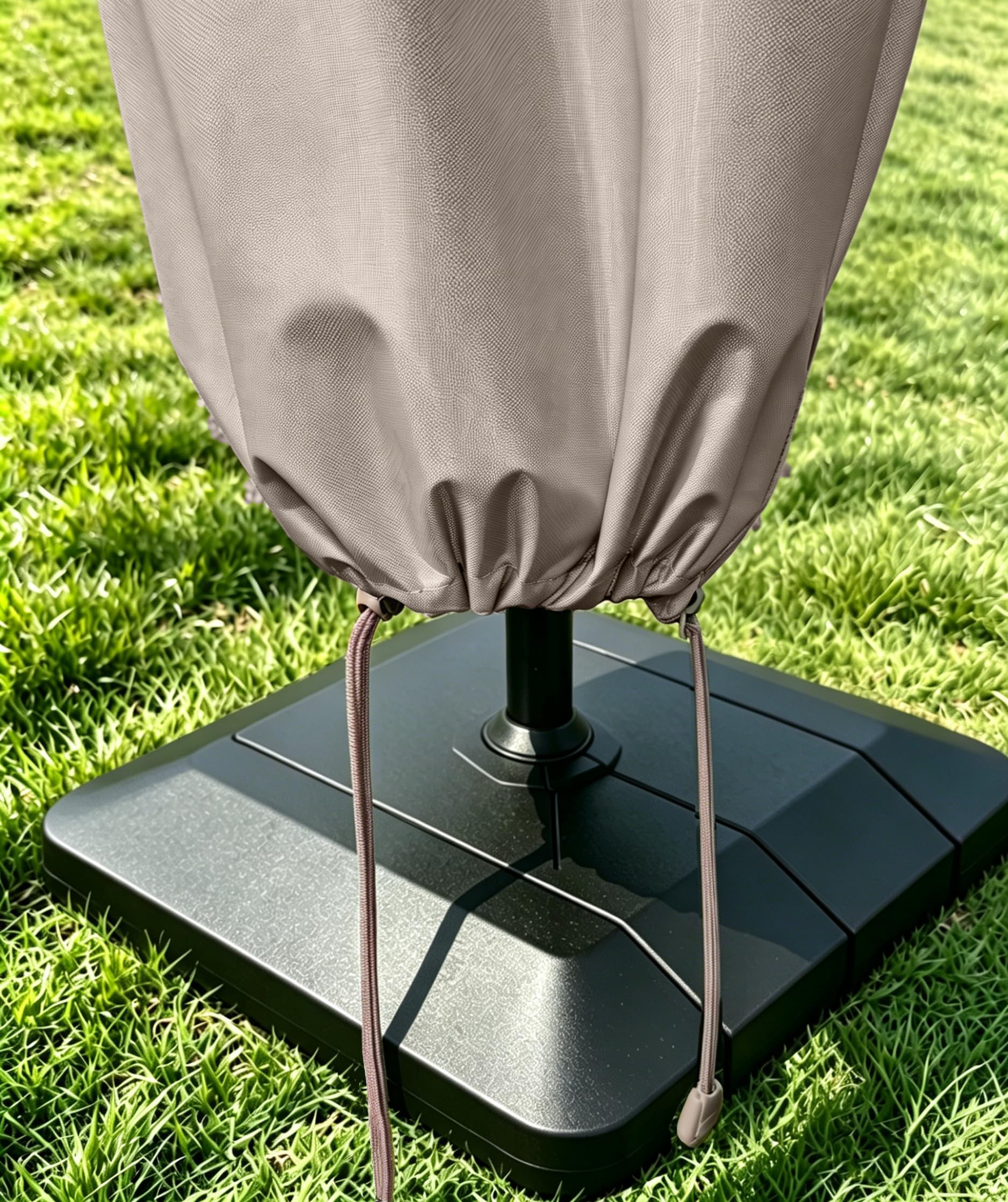 Garden Balsam Patio Umbrella Cover with drawstring feature