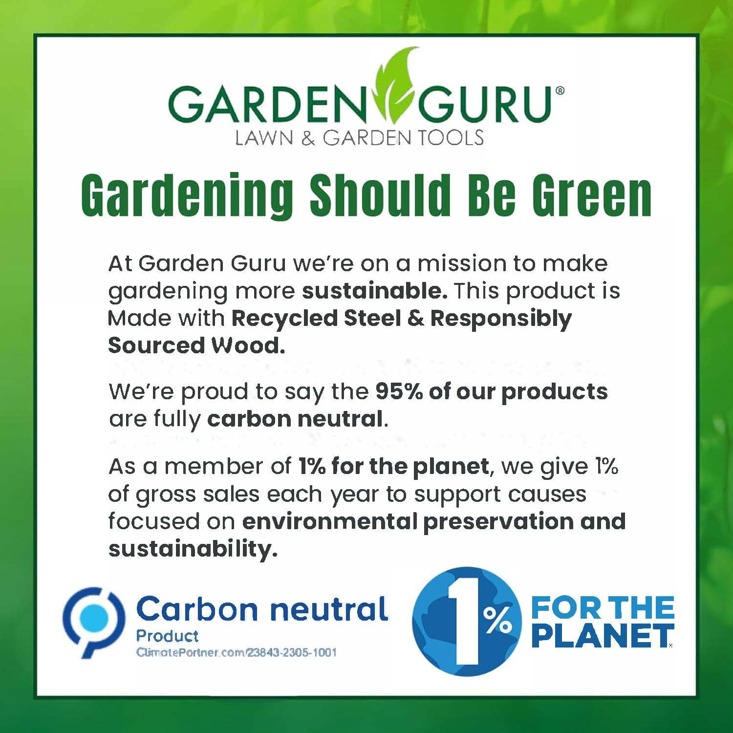 Garden Guru Bulb Planter packaging with product details