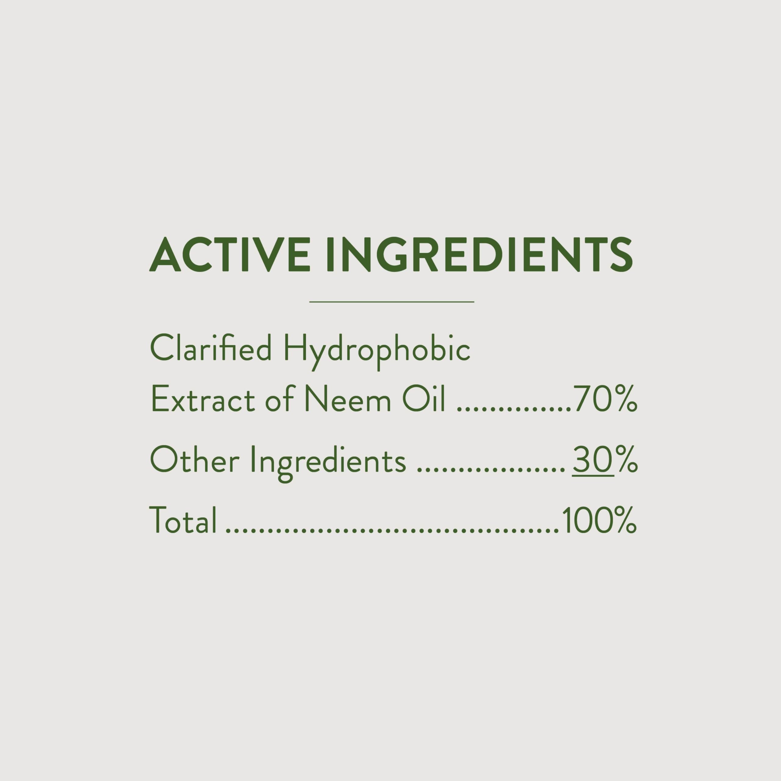 Garden Safe Neem Oil Extract Concentrate application on plants
