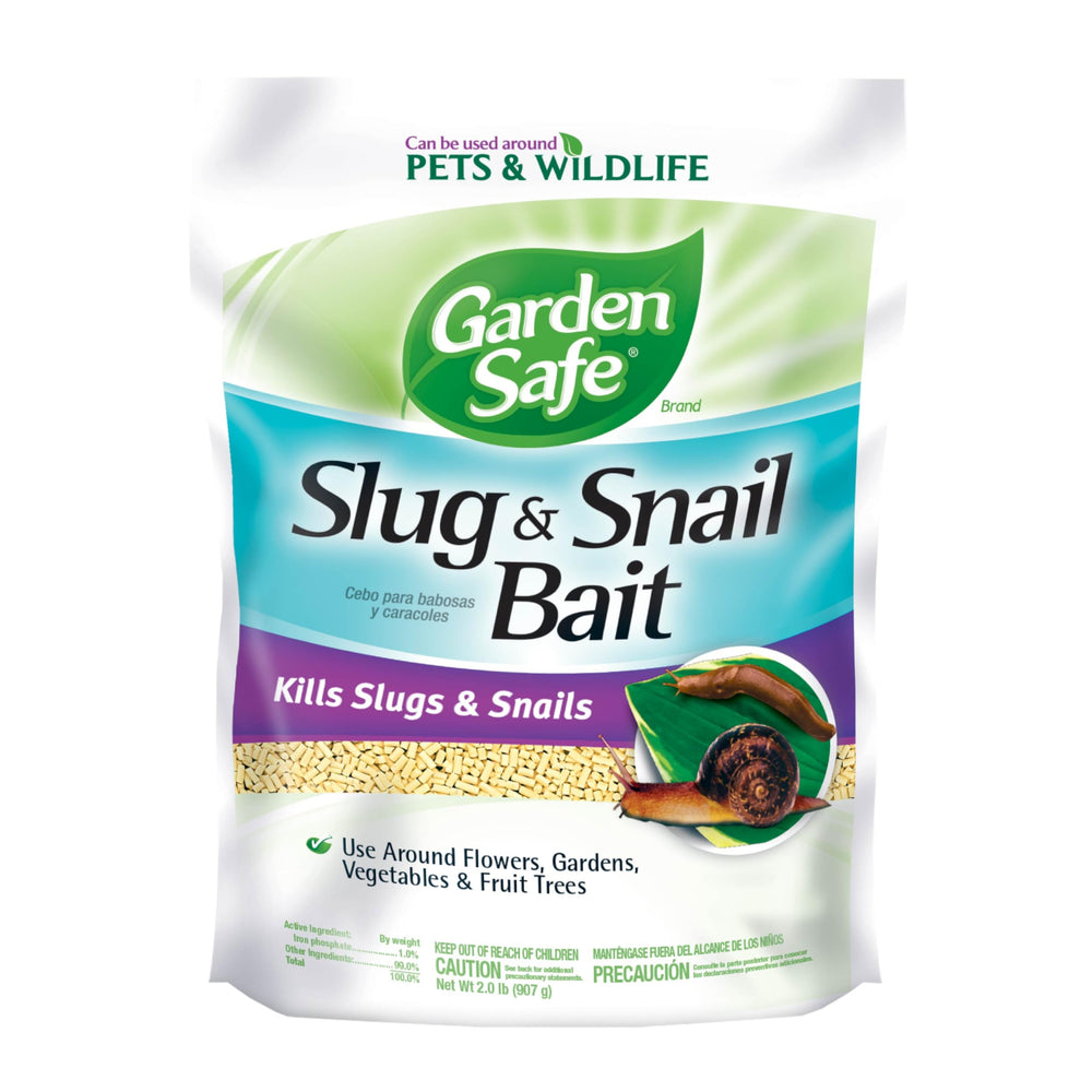 Garden Safe Slug & Snail Bait Granules 2 lb package front view
