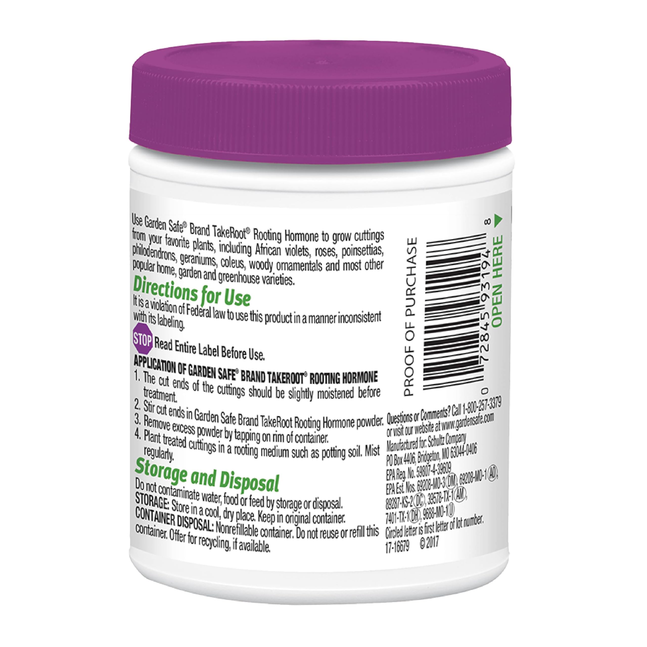 Garden Safe Take Root Rooting Hormone 12 Pack assorted plants