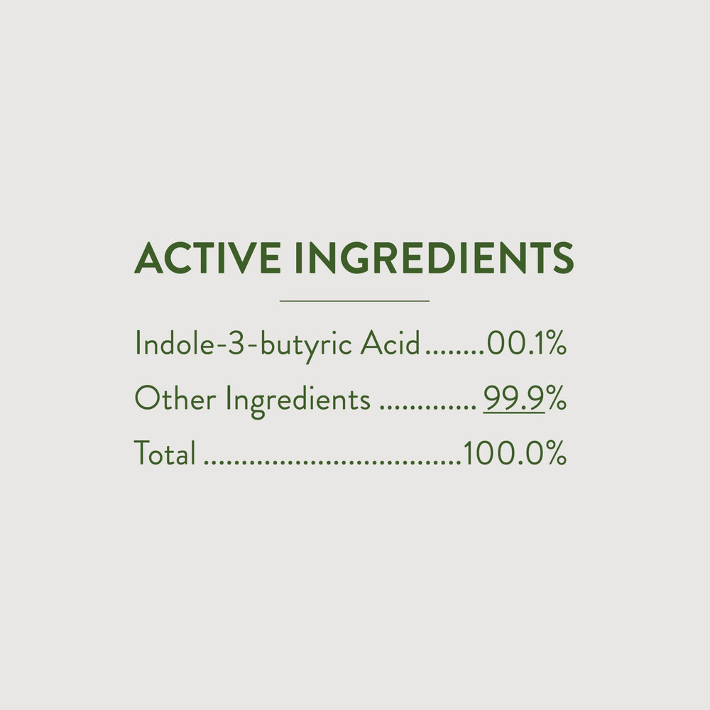 Garden Safe Take Root Rooting Hormone with plant cuttings