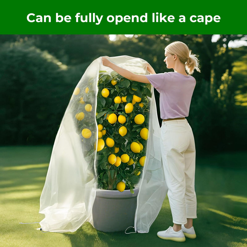 Garden Tailor Fruit Tree Netting in use protecting fruit trees
