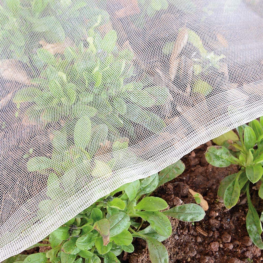 Garden Tailor Garden Insect Netting 4'x10' silver pack front view