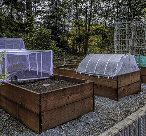 Garden Tailor Garden Netting laid flat to show size