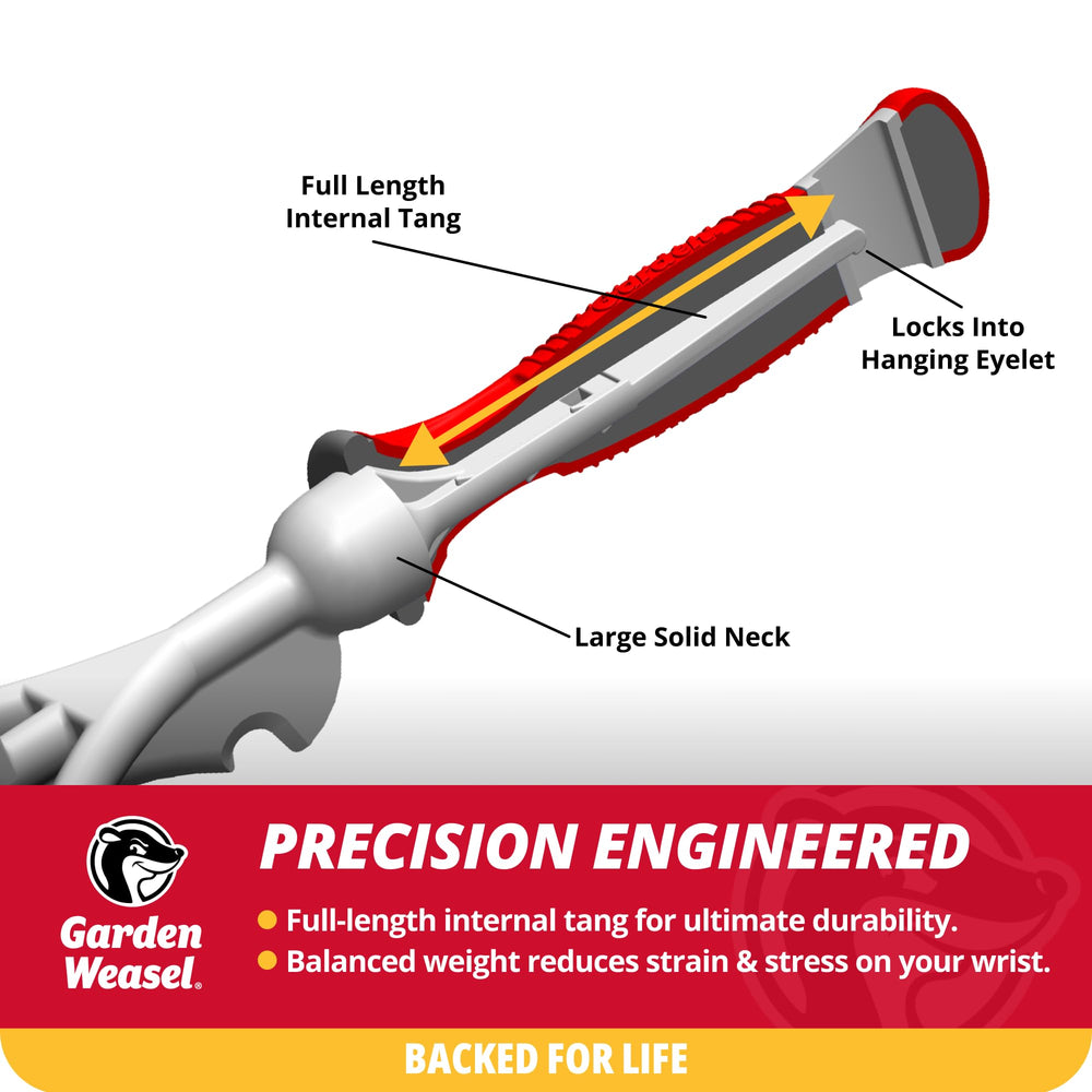 GARDEN WEASEL cultivator packaging with product details