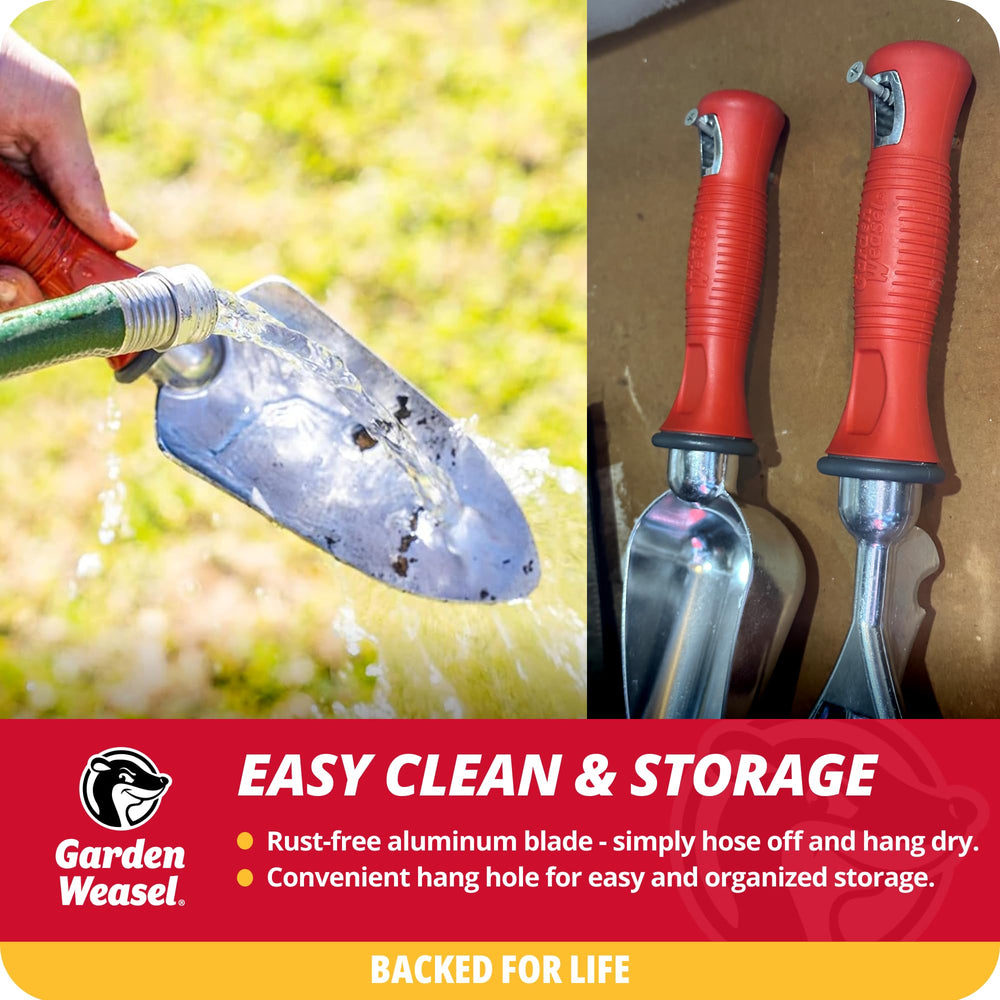 GARDEN WEASEL hand tools showcasing comfortable non-slip grips