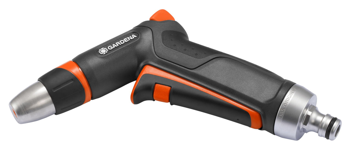 Gardena Premium Cleaning Nozzle front view with ergonomic grip