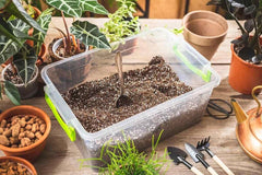 Gardenera Calathea Potting Mix packaging side view