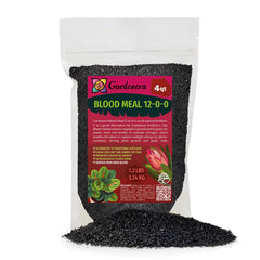 Gardenera Organic Blood Meal Fertilizer 4 Quarts packaging front view