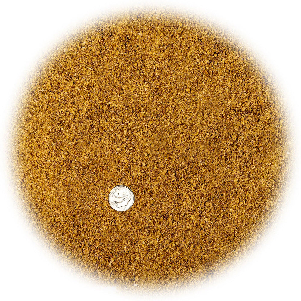 Gardenera Organic Bone Meal Fertilizer with garden tools