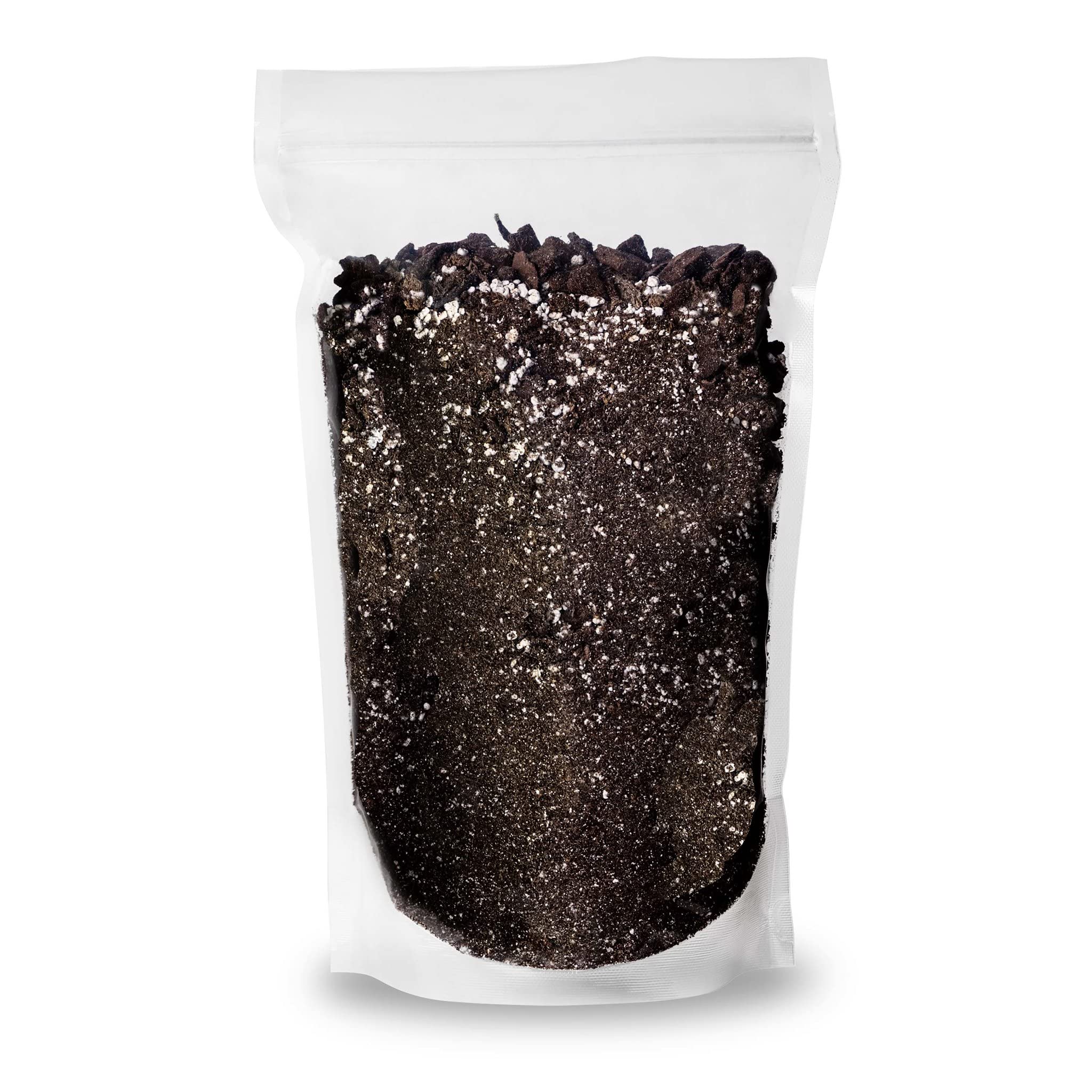 Gardenera soil blend being poured into a plant pot