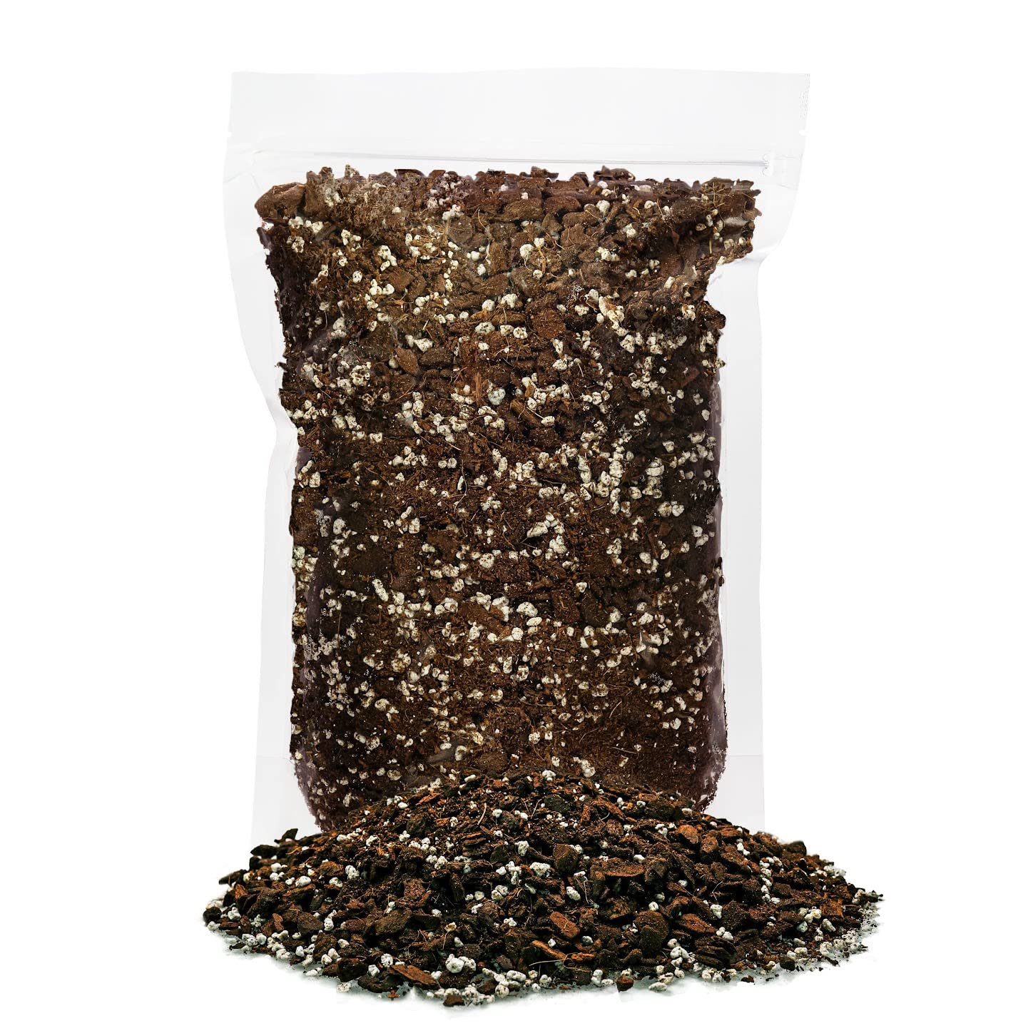 Gardenera soil mix displayed with Monstera Deliciosa plant