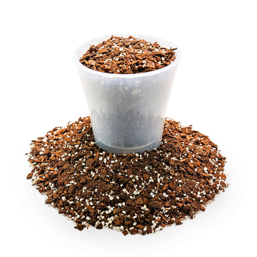 Gardenera soil used in a repotted Monstera plant